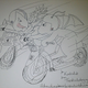 Illustration for article titled This Man Will Draw Two Pokémon Doing Whatever You Want*